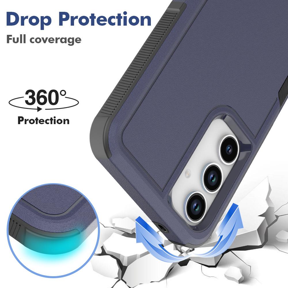 For Samsung Galaxy A56 5G Case 2 In 1 PC+TPU Shockproof Phone Cover