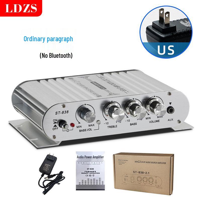 ST-838 2.1 Channel Bluetooth Subwoofer Amplifier with Super Bass