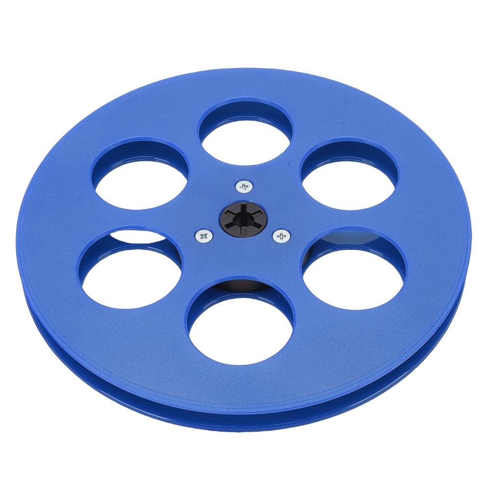 1Celsius4 7 Inch Empty Tape Reel Fit for   Studer Reel to Reel Take Up Reel with 6 Holes NAB Hub Replacement Opening Machine Part