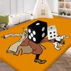 Tintins Room Mats Nordic Style Home Doormat Bathroom-Toilet Mats Bedroom Hotel Decor Mat