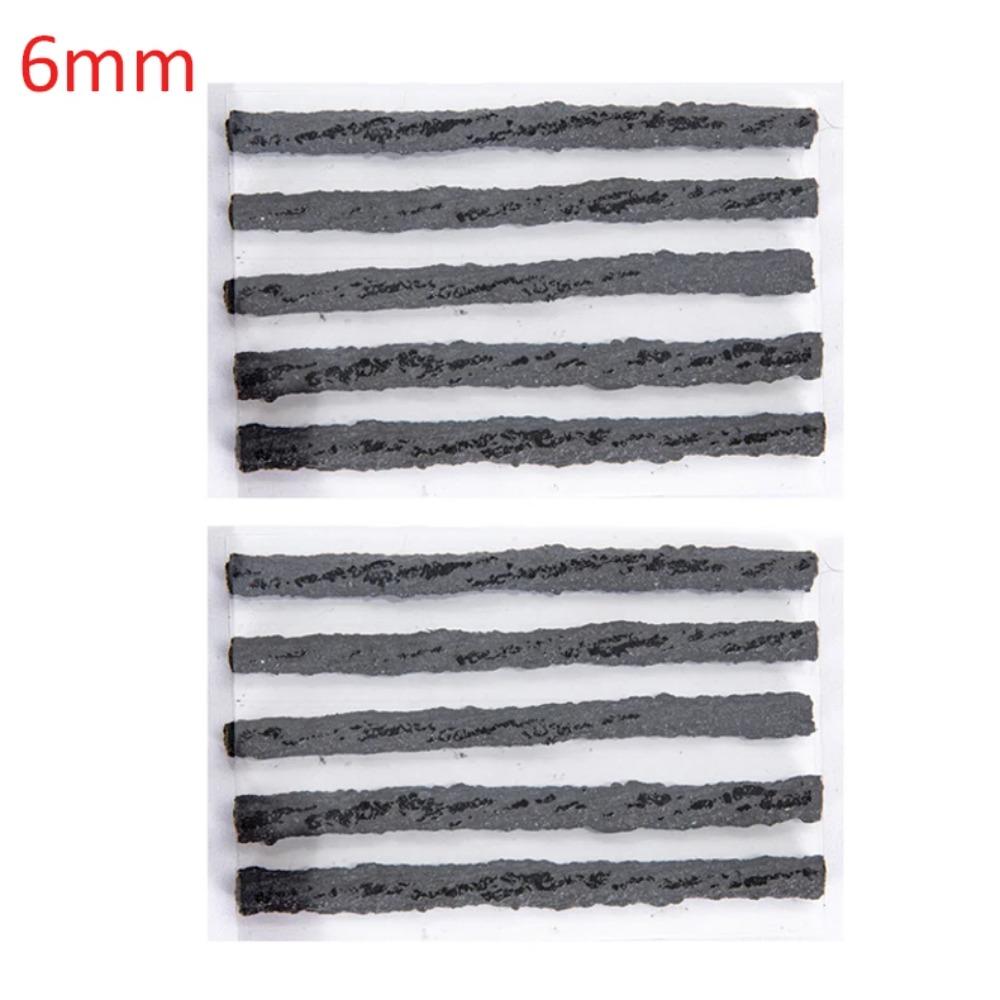 50pcs Tubeless Tire Repair Strips – Rubber Plug Cords for Puncture Fix, Uses for Car Bike Motorcycle Emergency Leak Sealing