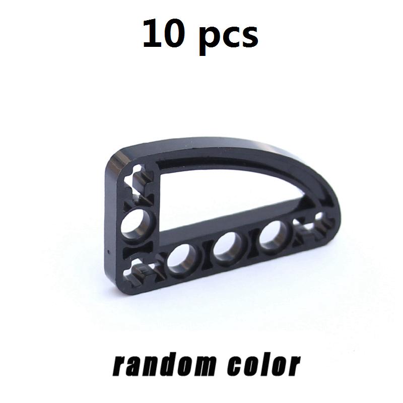 Moc High-tech Parts  Beam Thin with Axle Hole L-shape DIY Building Blocks  Accessories Education Toy Compatible with Lego Bricks