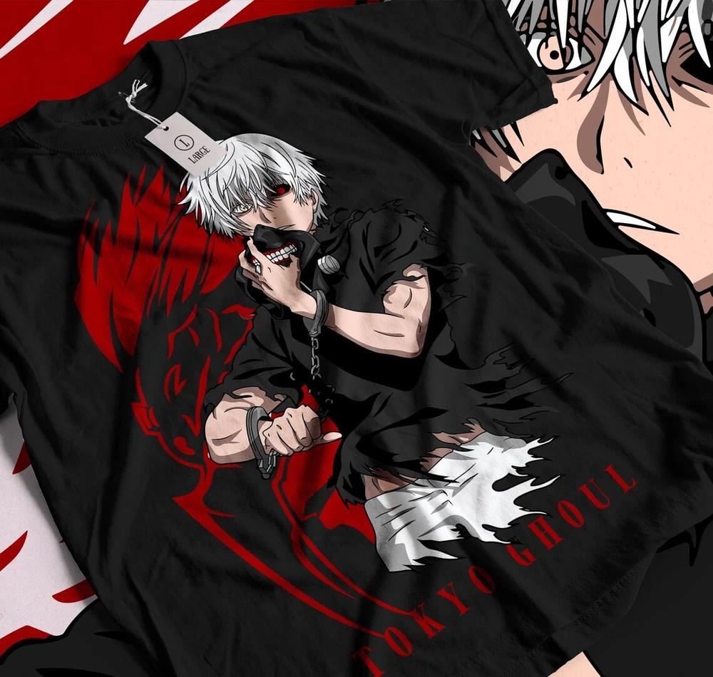 Ken Kaneki Unisexga Anime TShirt Unisex 6 S