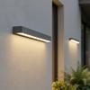 Waterproof Outdoor Wall Lamp for Villa, Courtyard, Balcony, Sunroom, and Terrace - Super Bright Long Strip Design