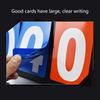 Tabletop Scoreboard Flippers Sports Competition Score Board MultiSport Score Flip Scoreboard Score Keepers Easily Use