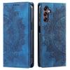 Dla Samsung Galaxy A37 5G Etui Portfel Flip ze Skóry PU Wzór Totem z Miejscami na Karty Magnetyczne Zamknięcie Odporne na Wstrząsy Pokrowiec Ochronny
