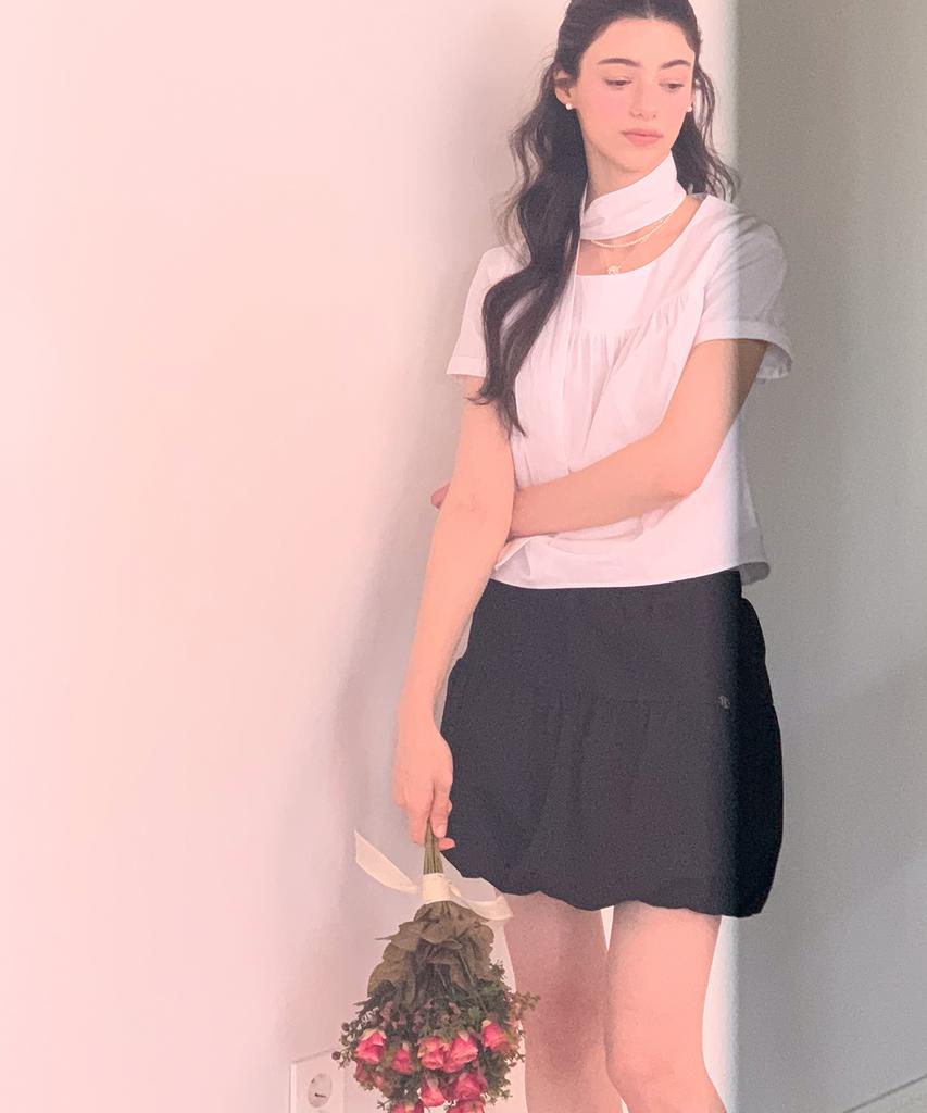 Neimkategoli Dahlia Balloon Skirt_Black
