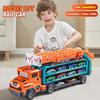 2in1 Large Rocket Rail Car Parking Cars Toy Car Track for Children Big Folding Truck Toy Vehicle Models for Boys Girls Kids