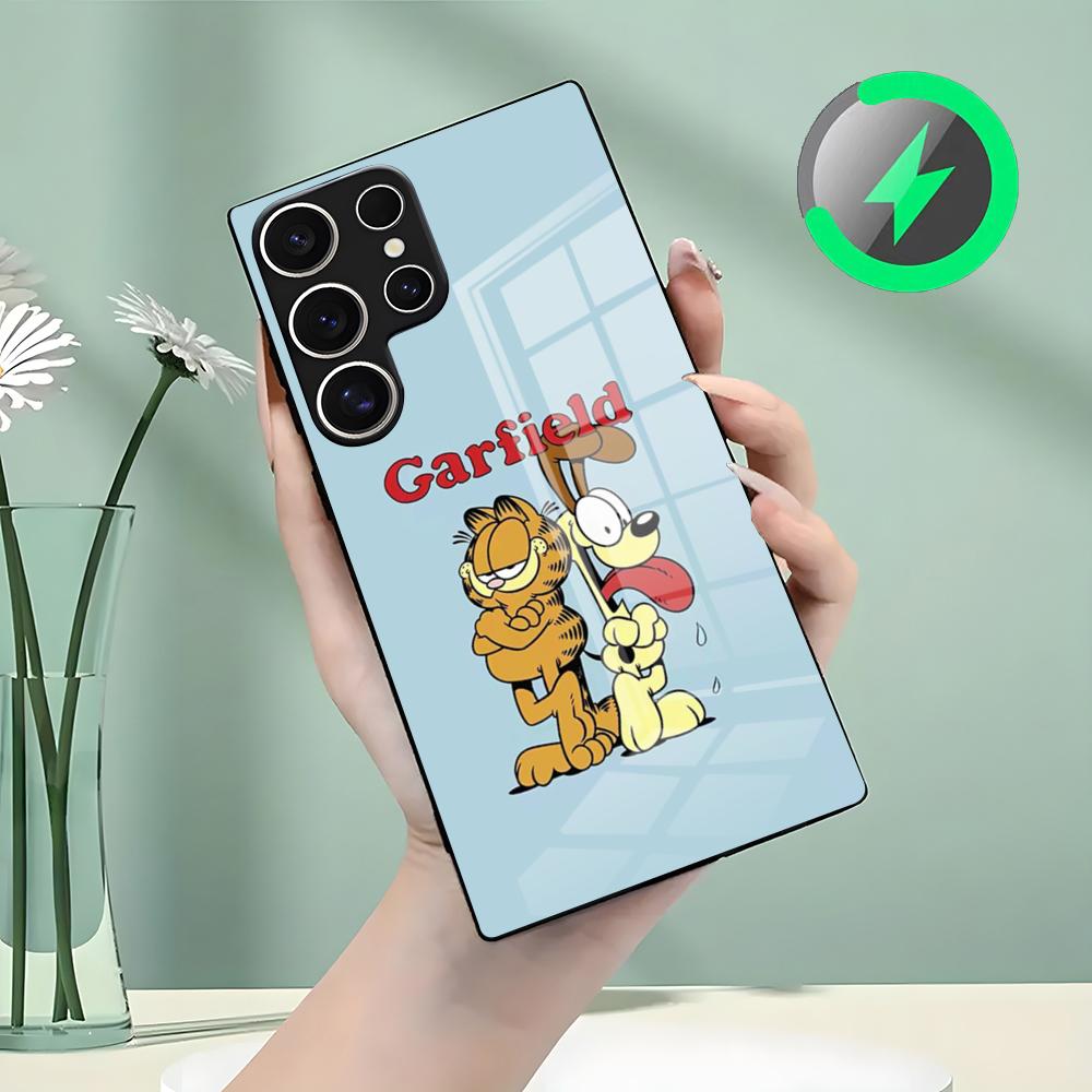 Anime Cute B-GaRFieldS-S Phone Case For Samsung S26 S25 S24 S23 S22 S21 S20 Edge Ultra Plus FE For Magsafe Glass Case