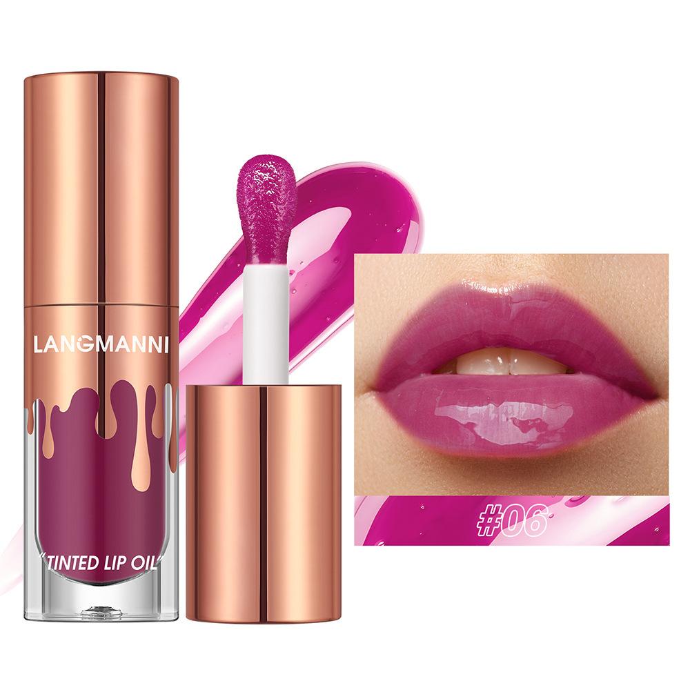 

LANGMANNI Colored Lip oil Блеск для губ увлажняет губы с помощью масла для губ