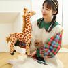 New Simulation Giraffe Doll Plush Toy Cute Animal Throw Pillow Prairie Wild Doll