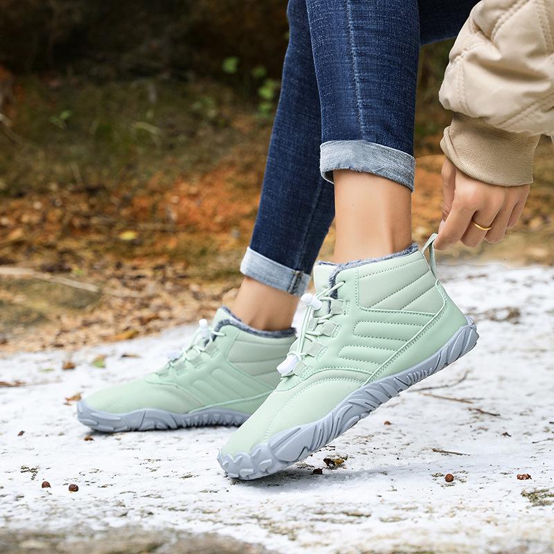 Waterdichte Antislip Katoen Sneeuwlaarzen: Met fluweel gevoerde, verdikte outdoor wandelschoenen voor dames & koppels