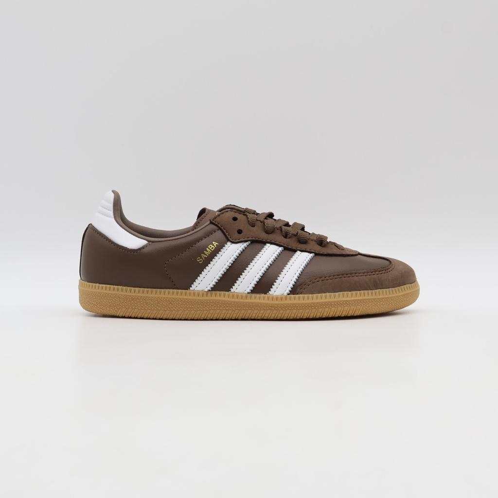 IE6522 Adidas Originals Samba OG Earth Strata Footwear White Gold (Women's)