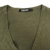 Dkny 100% Silk 3/4 Sleeve Cardigan/Women’s Size P/Khaki/