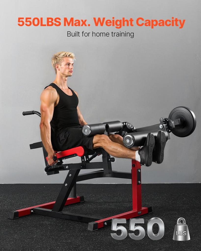 Leg Extension and Curl Machine Seated Leg Rotary Extension Bench 550lbs