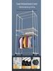 Remote Control Dual-Layer Clothes and Shoe Dryer with Timer