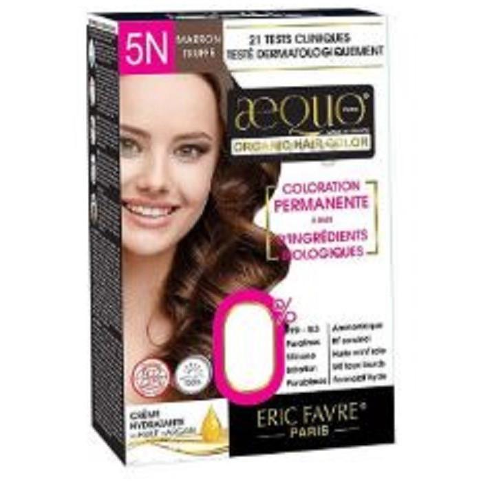 @ Aequo Organic Hair Color Light Brown 5N UKZQ151 50%off