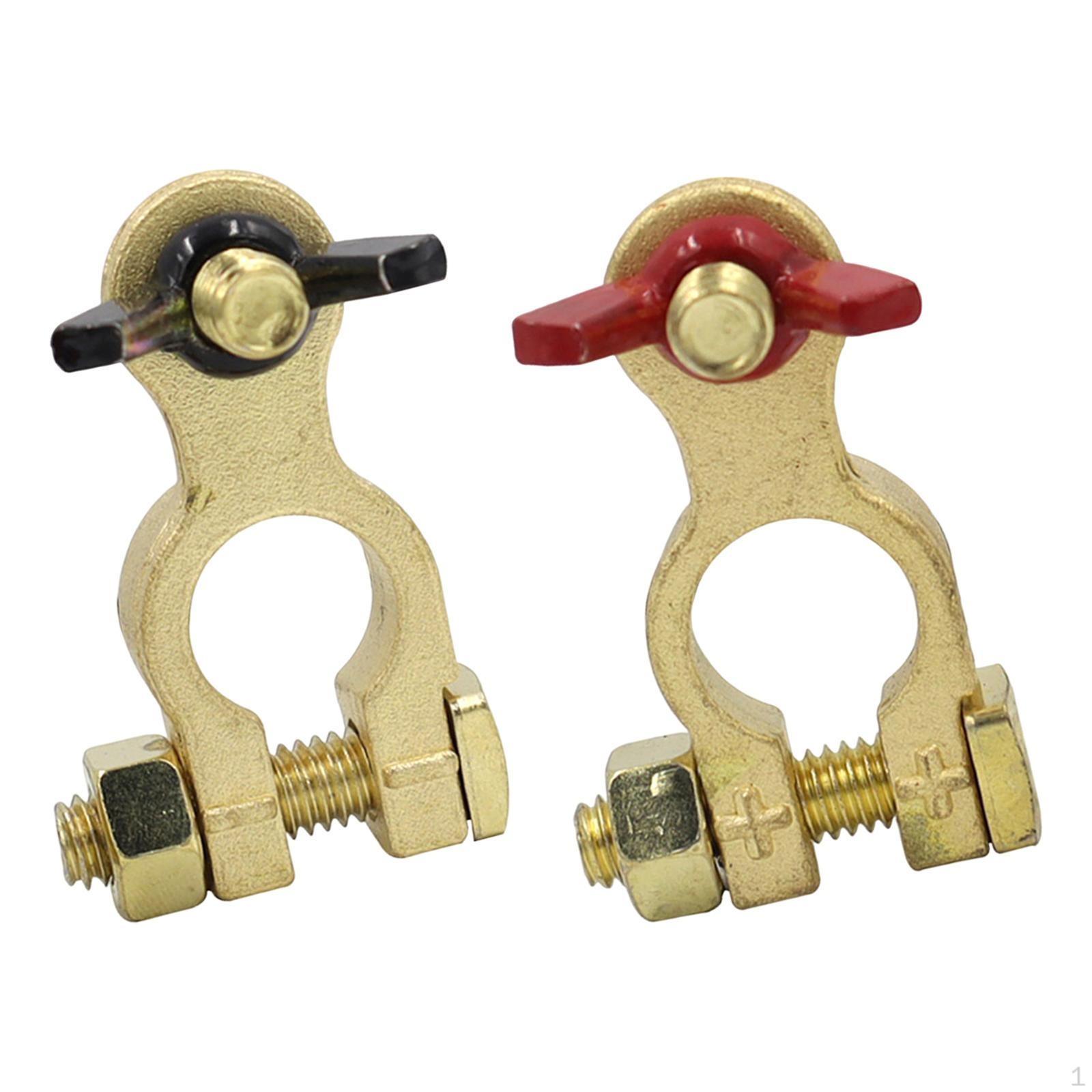 

Автомобильный разъем, зажимные соединители, медный быстроразъемный разъем, положительный и отрицательный