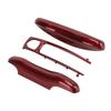 Car Remote Control Key Protective Cover 3 Parts Replacement for Cayenne Panamera 911 TaycanRed