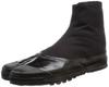 Moonstar Tabi Work Socks with Crotch, Men's and Women's, Improved 4-Piece Tabi A, Black, Size 25.5 Cm, 2E
