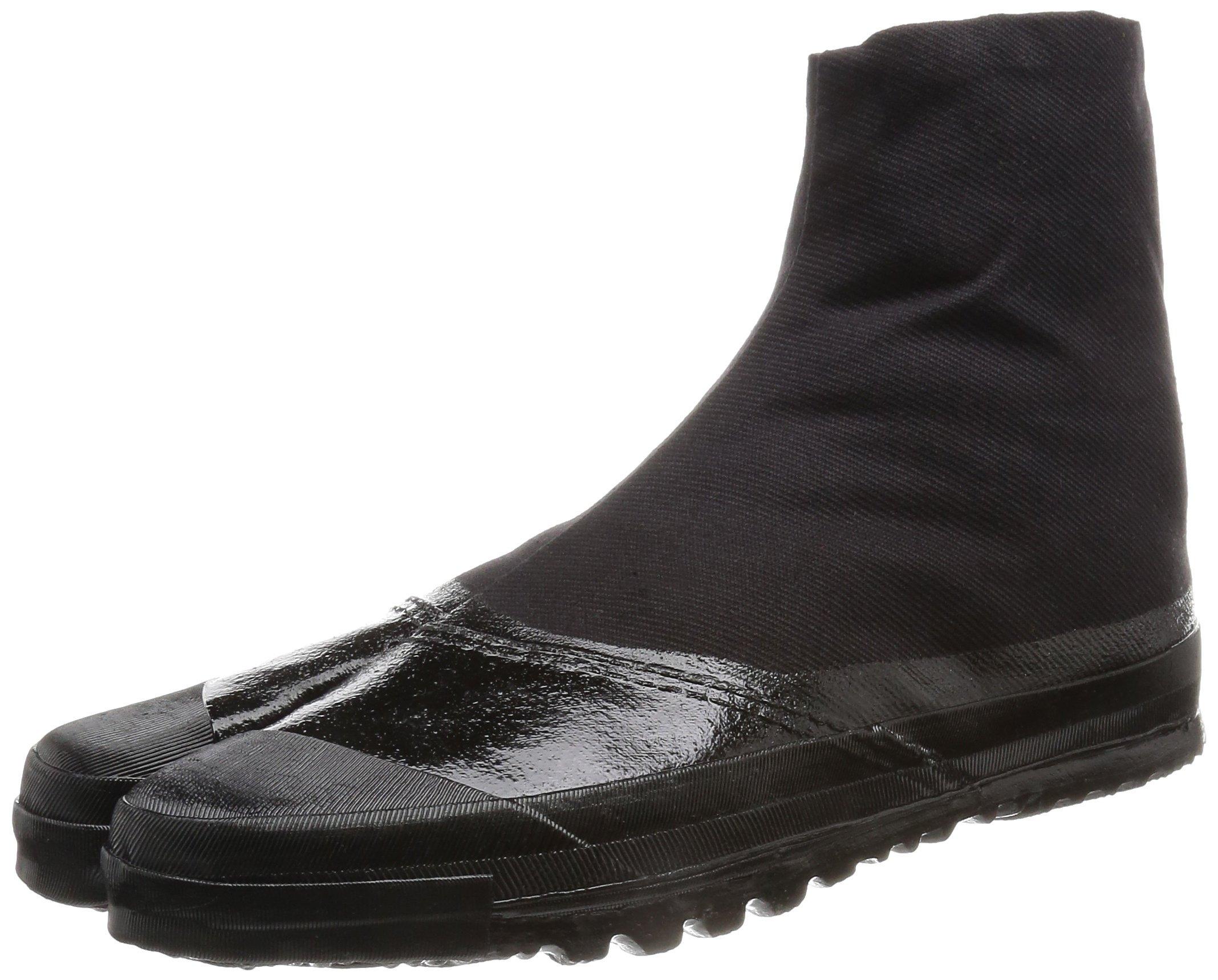 

Рабочие носки Moonstar Tabi с ластовицей, мужские и женские, улучшенные 4-палые таби A, черные, размер 25,5 см, 2E