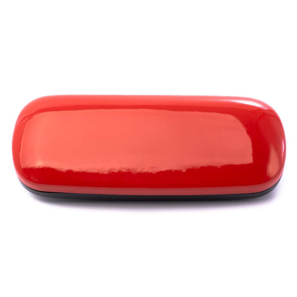 Hard Eyeglass Stylish and Made of Enamel Red MIDI-Midi Case, Spacious, Fabric, (case-008,c5)