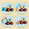 JoyGrow Construction Set of DIY Educational Construction Pretend Sandbox Mini Gift for Boys and Girls Vehicles, 4, Toys, Excavator, Play, Play, Cars,
