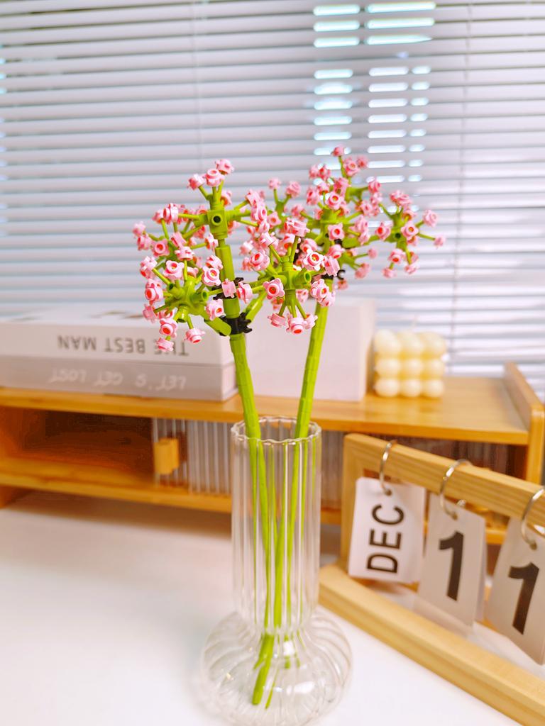 Blocchi da Costruzione Bouquet Rosa Girasole Eterno, Mini Mattoncini Fai da Te per Adulti, Regalo che Non Appassisce per San Valentino Anniversario Decorazione per la Casa