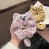Cute Plush Kitten Hair Tie Sweet Cartoon Cat's Tail Scrunchies Hair Rope Back Of The Head Headband Hair Accessory Gift