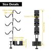 Support Universel à 3 Niveaux pour Manettes de Jeu avec Porte-Gobelet Réglable, Support de Bureau Multi-Niveaux pour Consoles, Organiseurs de Casques