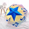 1pc Music Star Umbrella with Plastic Handle,Compact & Stylish,Suitable for All Seasons Ptys26030