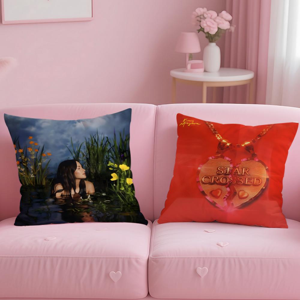 popular singer Kacey Musgraves Cushion Cover Soft EasyWash Pillow Case Versatile for Couch Bed Travel and Office