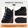 Flyknit Wear-resistant Steel Toe Safety Shoes: Anti-smash & Anti-puncture, Universal Work Shoes for All Seasons.