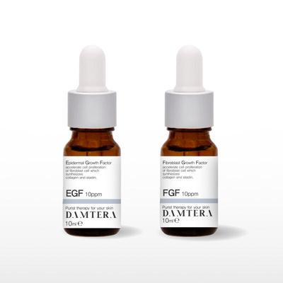 DAMTERA EGF FGF 10ppm Ampoule Original 10ml 2-piece Set