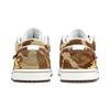 Jordan Air Jordan 1 Instant Wealth, Heart Box Abrasion Resistant Low top Vintage Basketball Shoes Men's Tan IQ5321-121(Team529--)