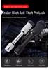 Anti-theft RV Trailer Hitch Pin Lock & Extended Bar Accessories