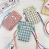 1 High-value Plaid Diagonal Span Mobile Phone Bag, New Girls' Sundries Storage Bag, Key Mobile Phone Storage
