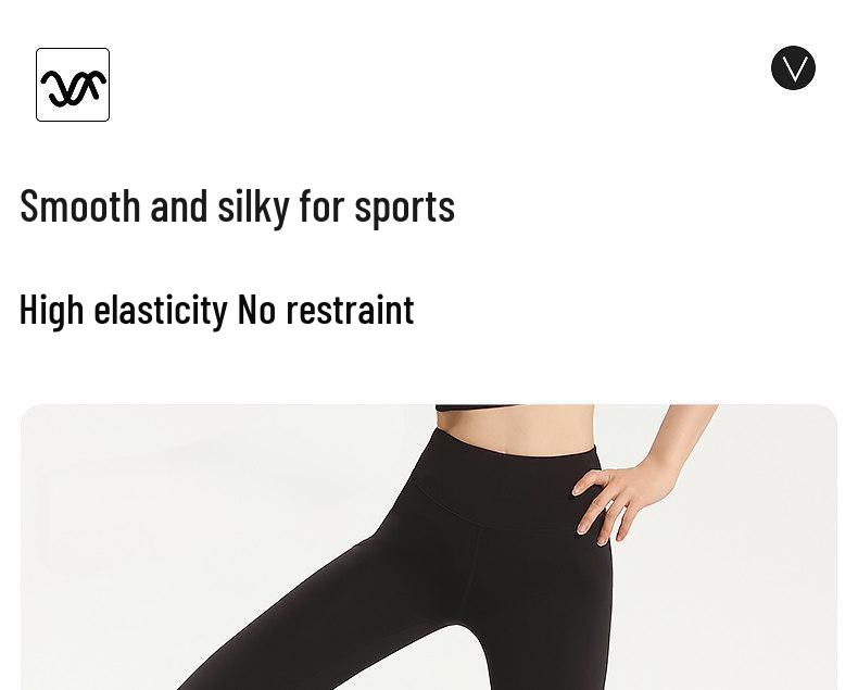 Women's Slim-Fit High-Waisted Micro-Flare Yoga Pants for Sports & Fitness, Accentuating Peach Shape, Elastic Long Pants