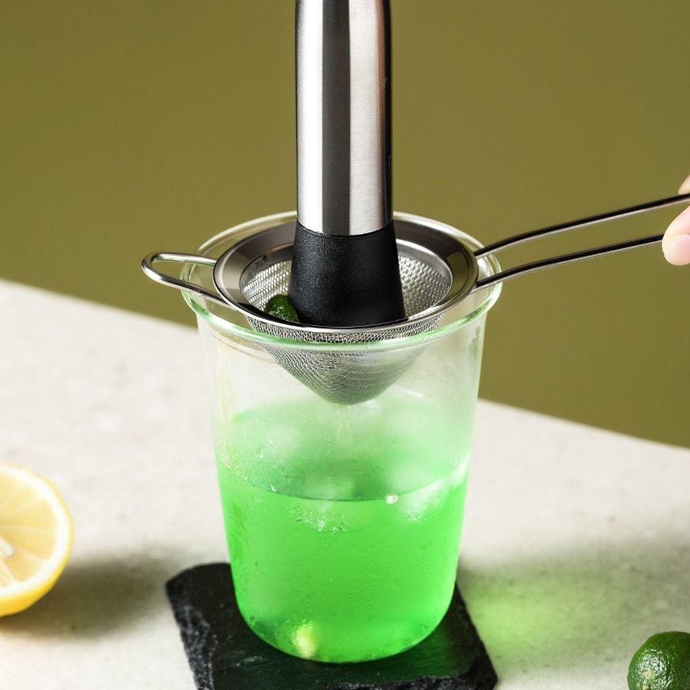 Easy Clean Colander Mesh Spoon Durable Material Filter Oil Strainer Fine Mesh Spoon  Kitchen