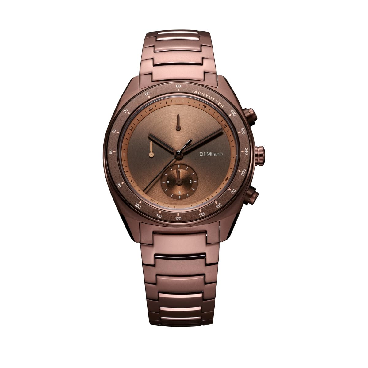 

Authorized Dealer D1 Milano Unisex Watch Wristwatch Chronograph Essential Brown CHBJ22 40mm [D1 MILANO] Men s