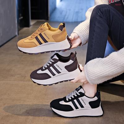 Heel Height 5.5 Cm Autumn Forrest Gump Shoes Trendy Versatile Casual Shoes Platform Sneakers