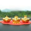 Five Blessings Auspicious Charm Resin Figurine Home Decor Gift For Celebrations And Weddings