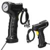 120W Car Air Pump Handheld Air Compressor Portable Tire Inflator Pressure Gauge with LED Light for Car Motorcycle