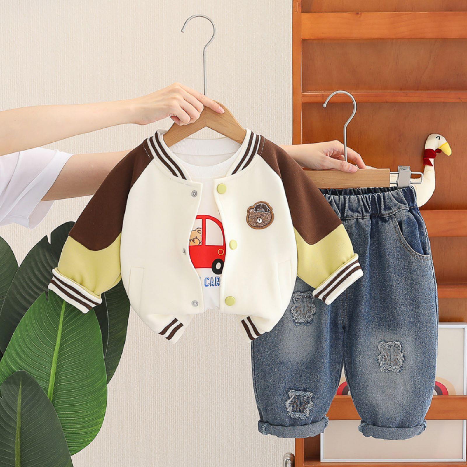 

Детский повседневный комплект с длинным рукавом, удобные наряды для повседневной носки 120 жёлтый