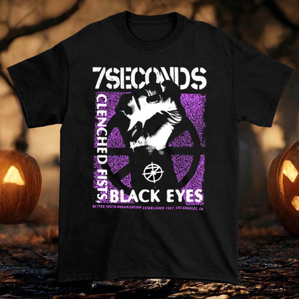 Happy Halloween 7 Seconds Punk Rock Band Black Size S To 4XL Shirt Unisex Unisex T-Shirt M