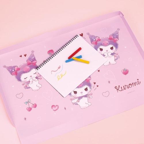 Skater Living Learning Mat Kuromi Love Love Kyun Sanrio ZGM1-A