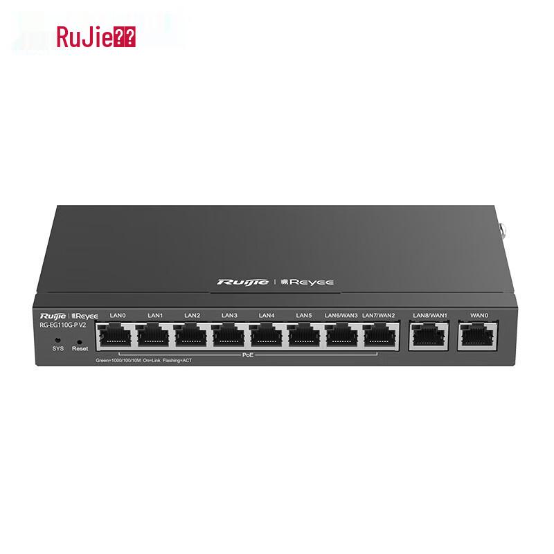 

Ruijie Gigabit Enterprise Gateway Router with Wireless AC Controller