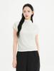 ROEM Mock Neck Short Sleeve T-Shirt Rmhwg38R11