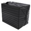 Borsa da Trucco Pieghevole Impermeabile Scomparti Multipli Borsa da Viaggio Pieghevole per Cosmetici Organizer per Articoli da Toeletta Nero