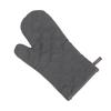 1PC Heat Resistant Oven Mitts Kitchen Gloves Microwave Safe Long Anti Scalding Cloth Mittens For Cooking Baking Solid Color Protective Gear